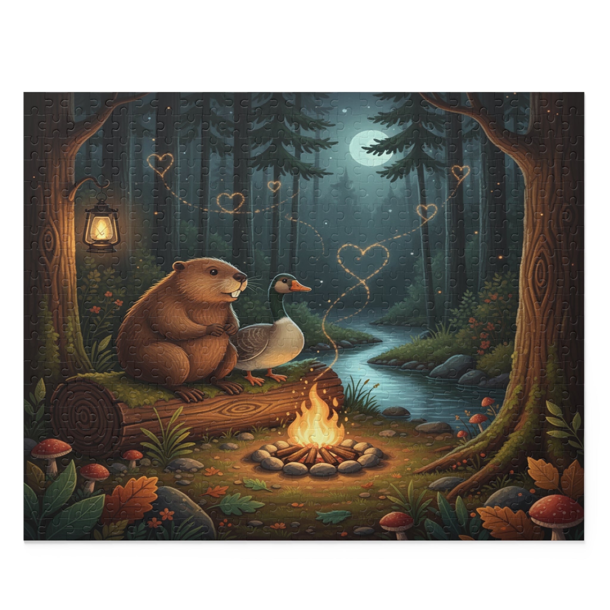 A Quiet Moment Together Jigsaw Puzzle (120/252/500 pcs)