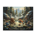 Mountain Hot Springs Jigsaw Puzzle (120/252/500 pcs)
