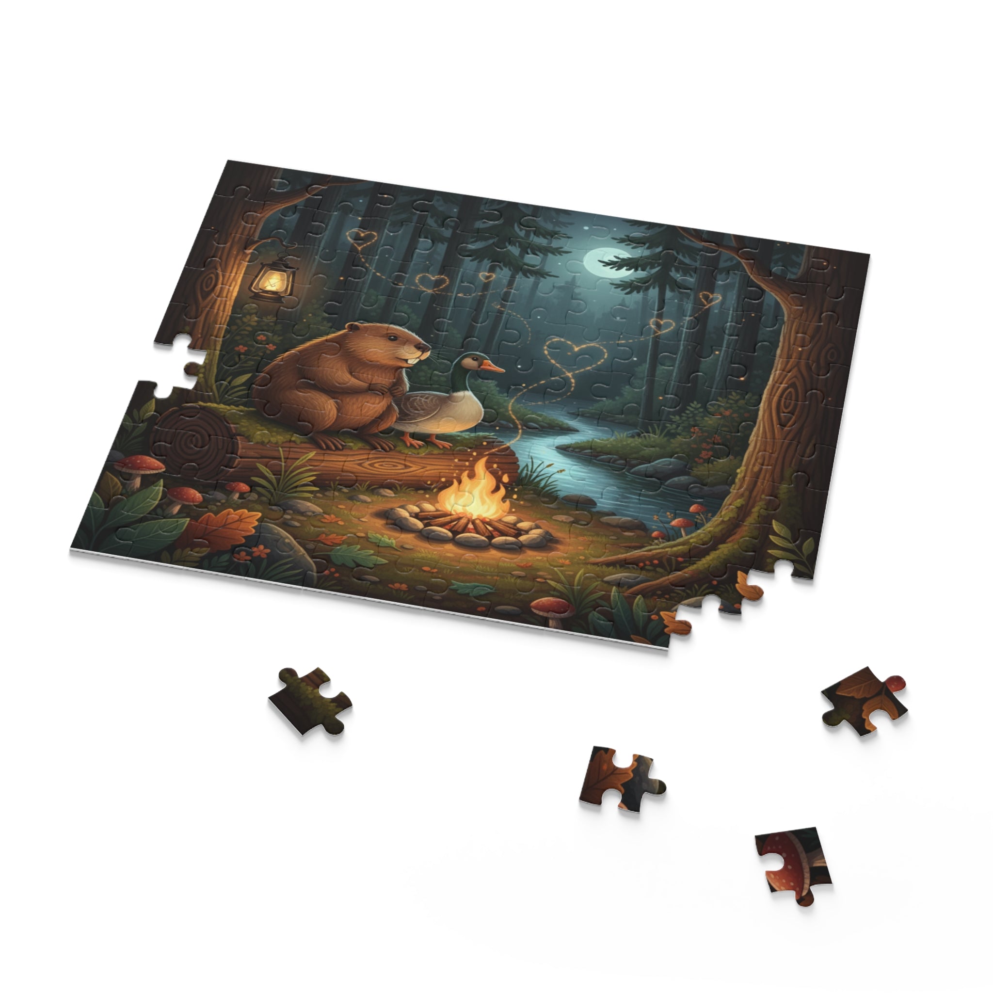 A Quiet Moment Together Jigsaw Puzzle (120/252/500 pcs)