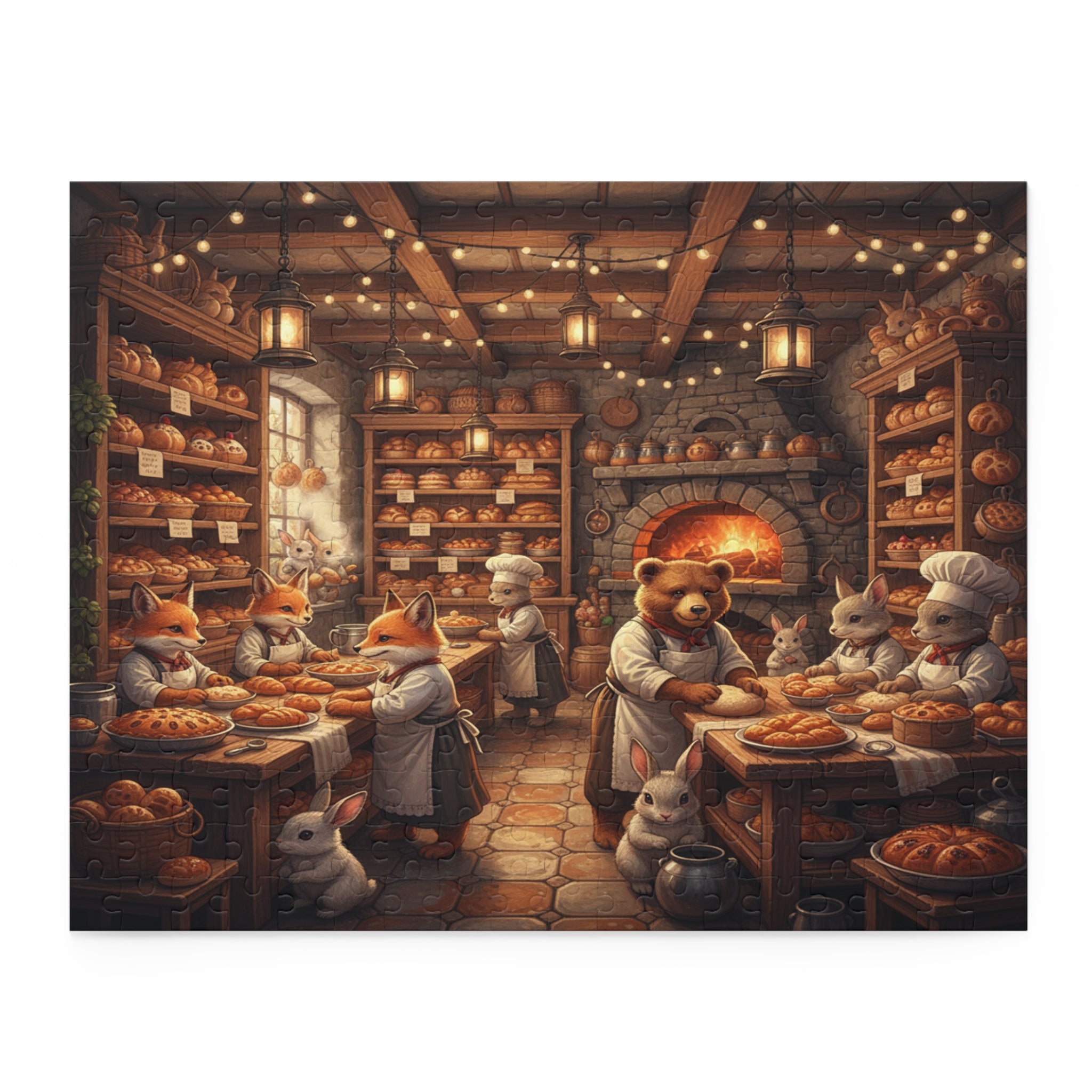 Magical Bakery Jigsaw Puzzle (120/252/500 pcs)
