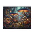 Mushroom Market Jigsaw Puzzle (120/252/500 pcs)