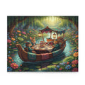 Riverboat Tea Party Jigsaw Puzzle (120/252/500 pcs)