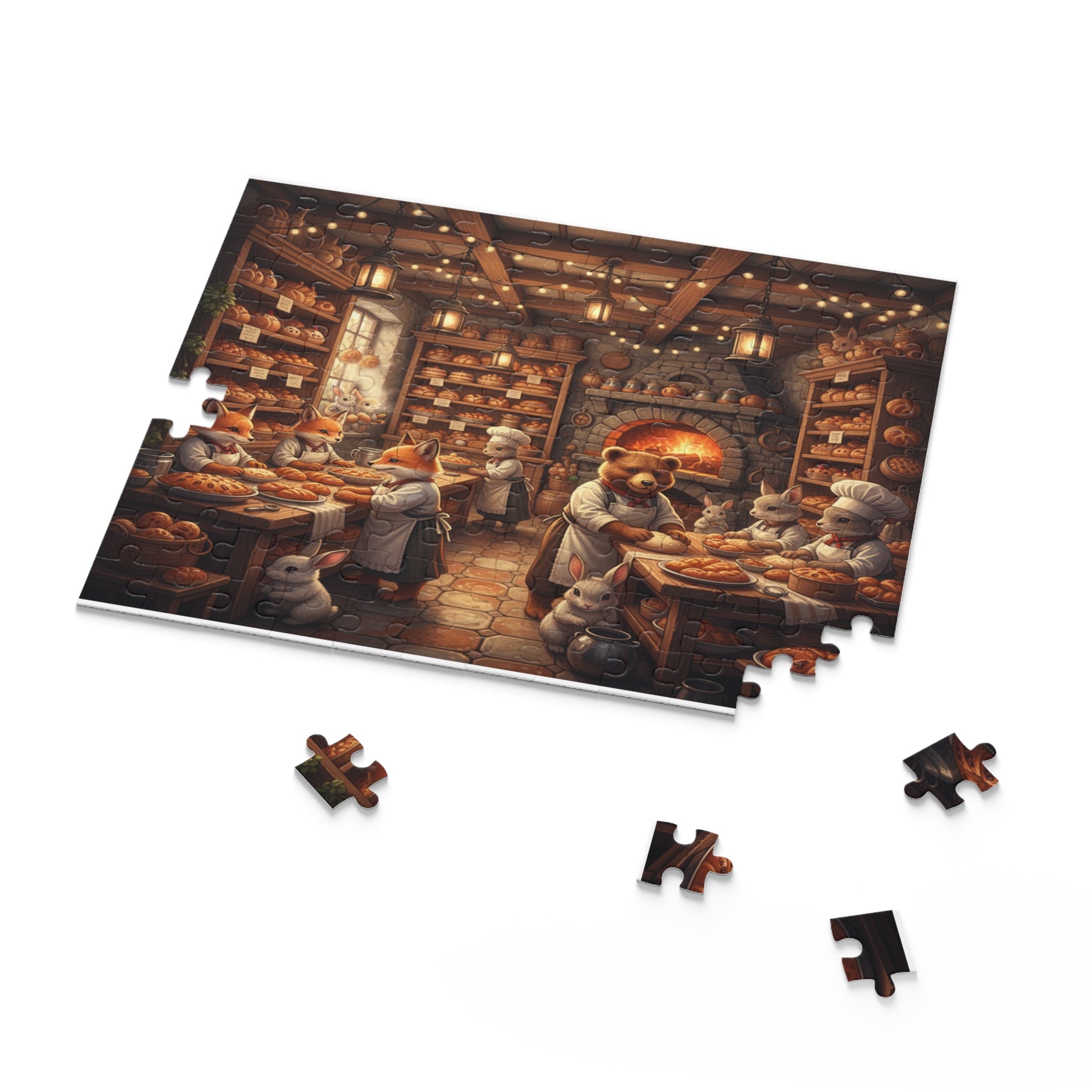 Magical Bakery Jigsaw Puzzle (120/252/500 pcs)