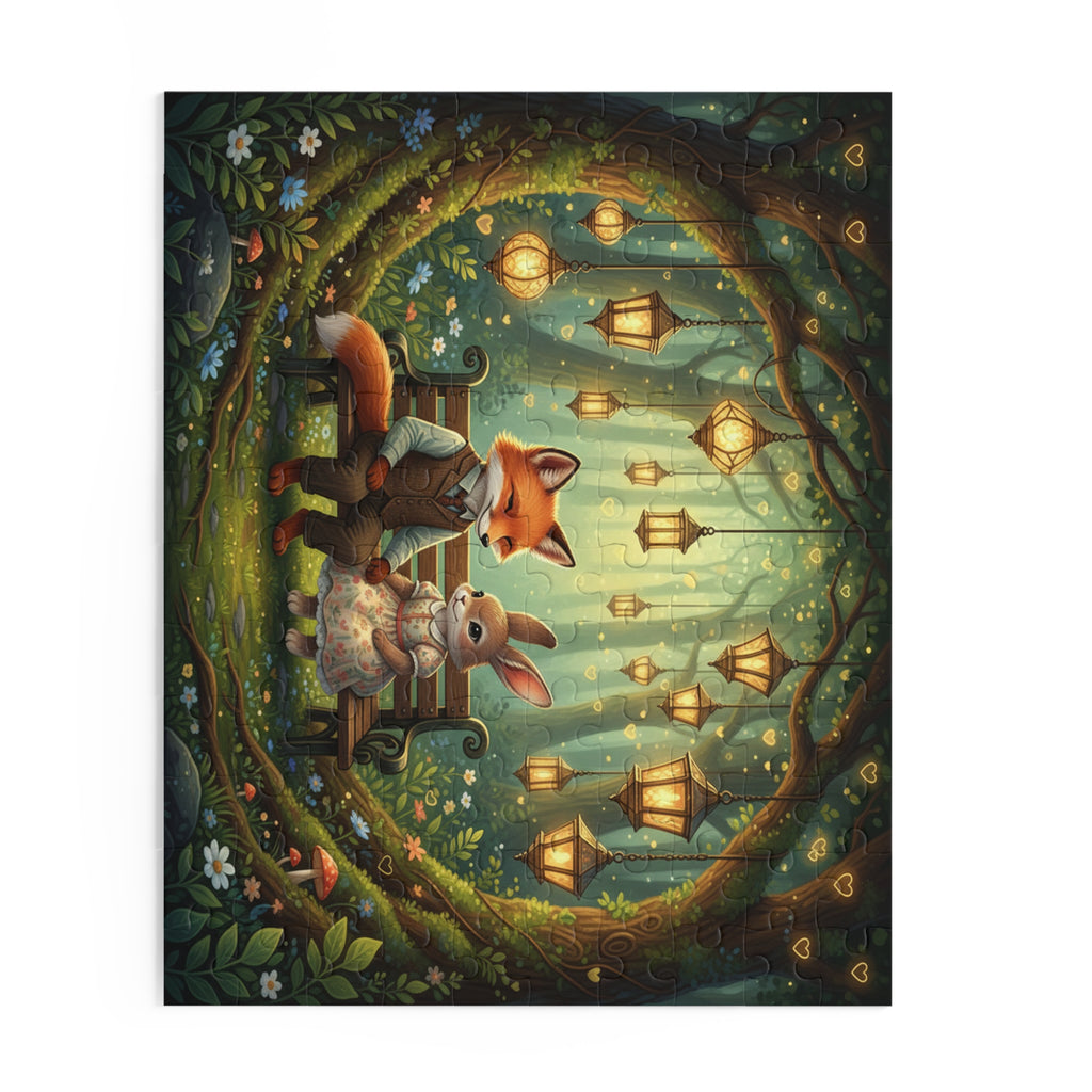 Lantern Light Companions Jigsaw Puzzle (120/252/500 pcs)