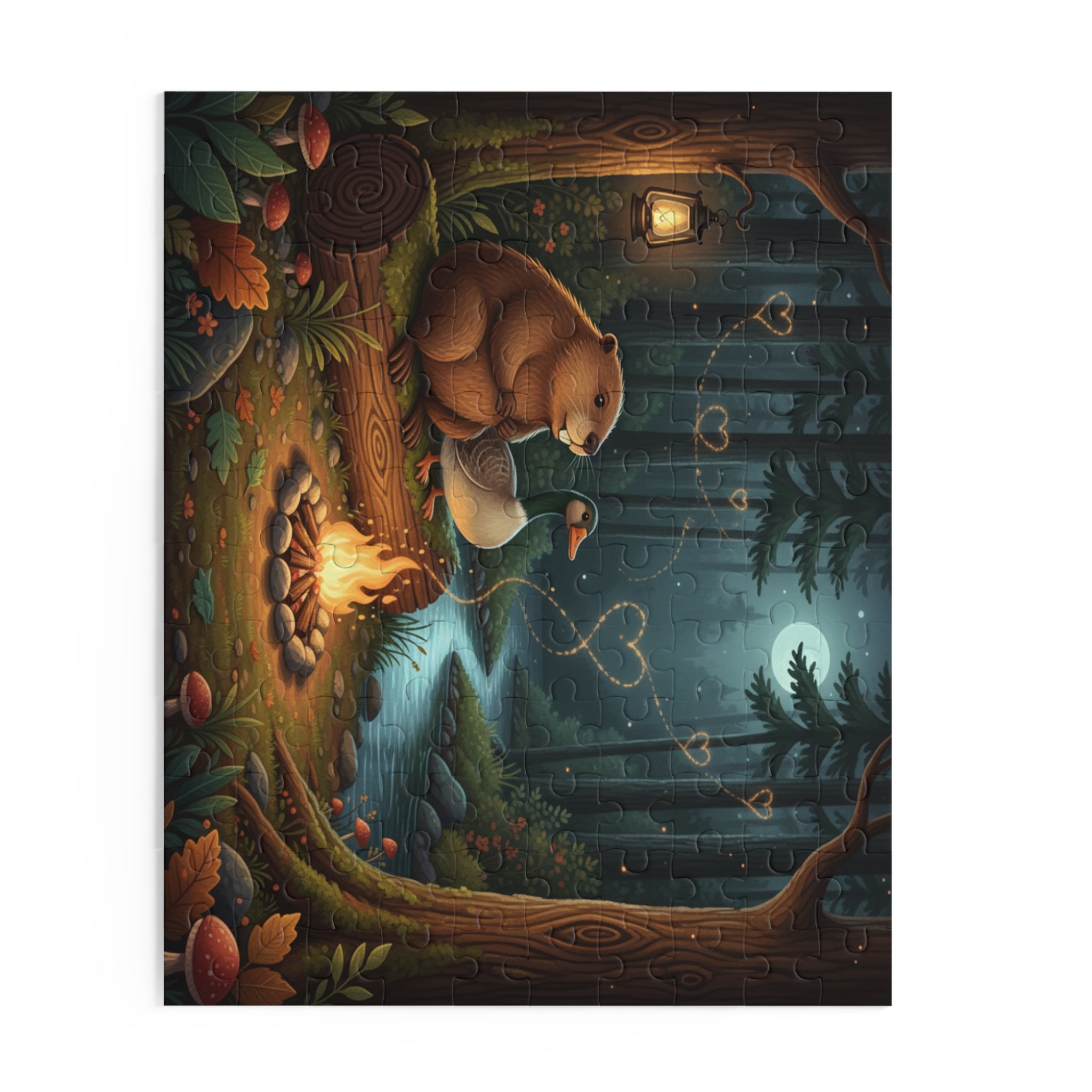 A Quiet Moment Together Jigsaw Puzzle (120/252/500 pcs)