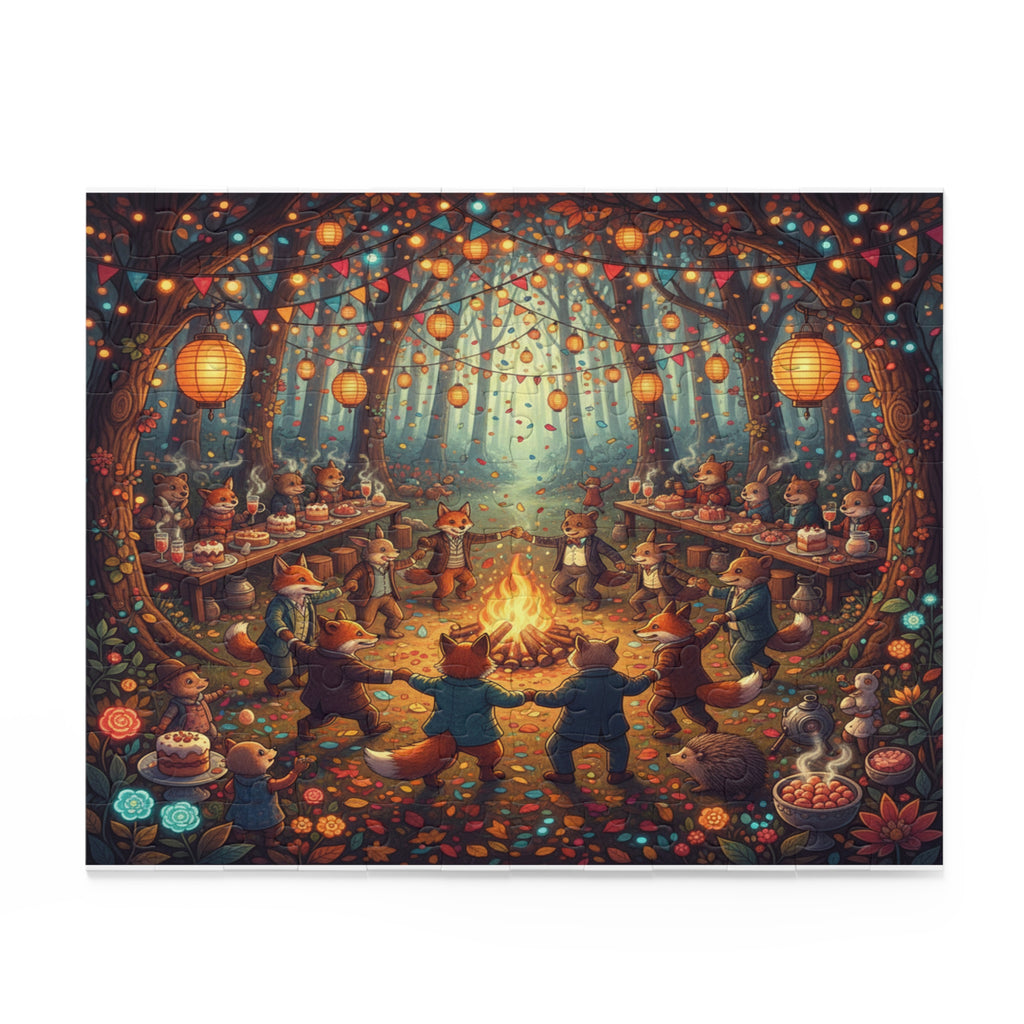 Grand Animal Celebration Jigsaw Puzzle (120/252/500 pcs)