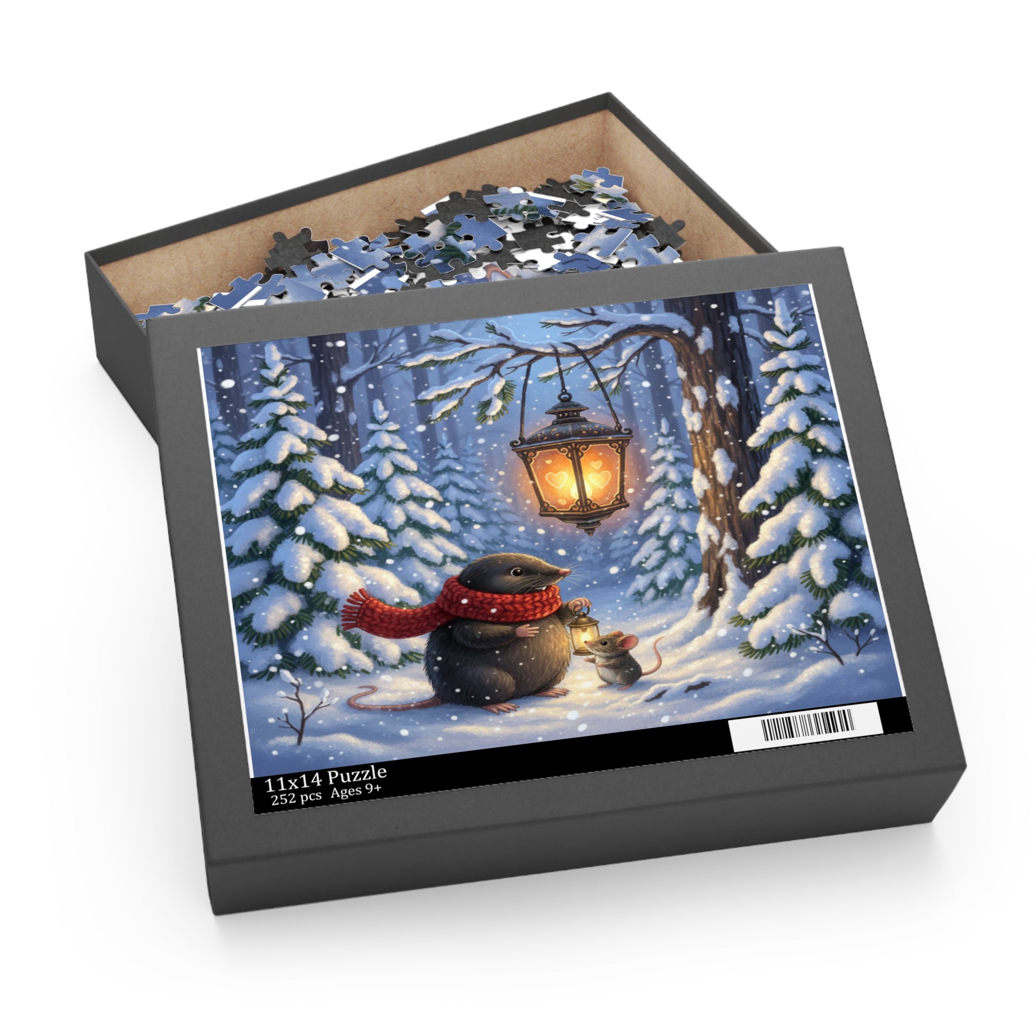 Snowfall Sweethearts Jigsaw Puzzle (120/252/500 pcs)
