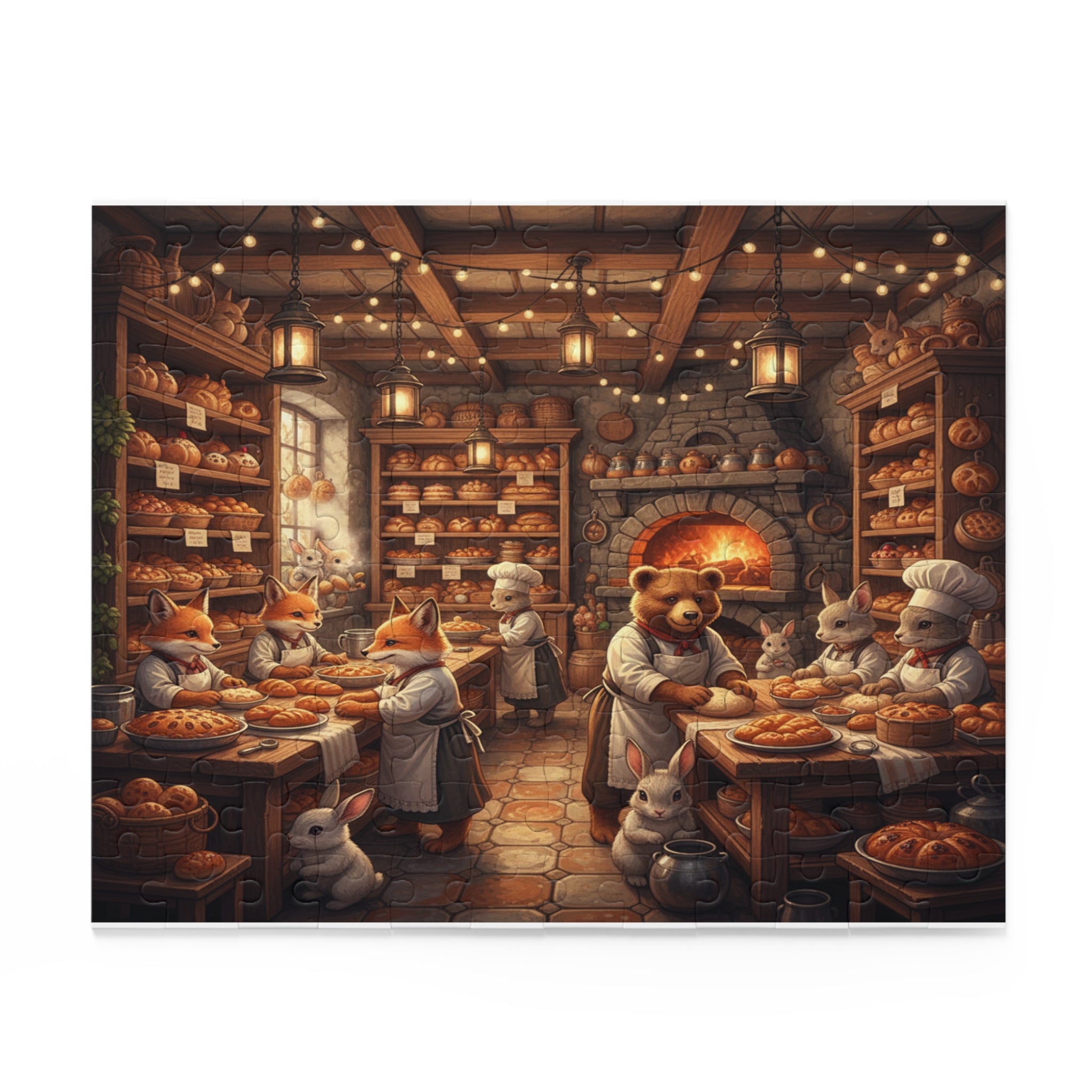 Magical Bakery Jigsaw Puzzle (120/252/500 pcs)