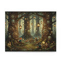 Enchanted Clockwork Forest Jigsaw Puzzle (120/252/500 pcs)