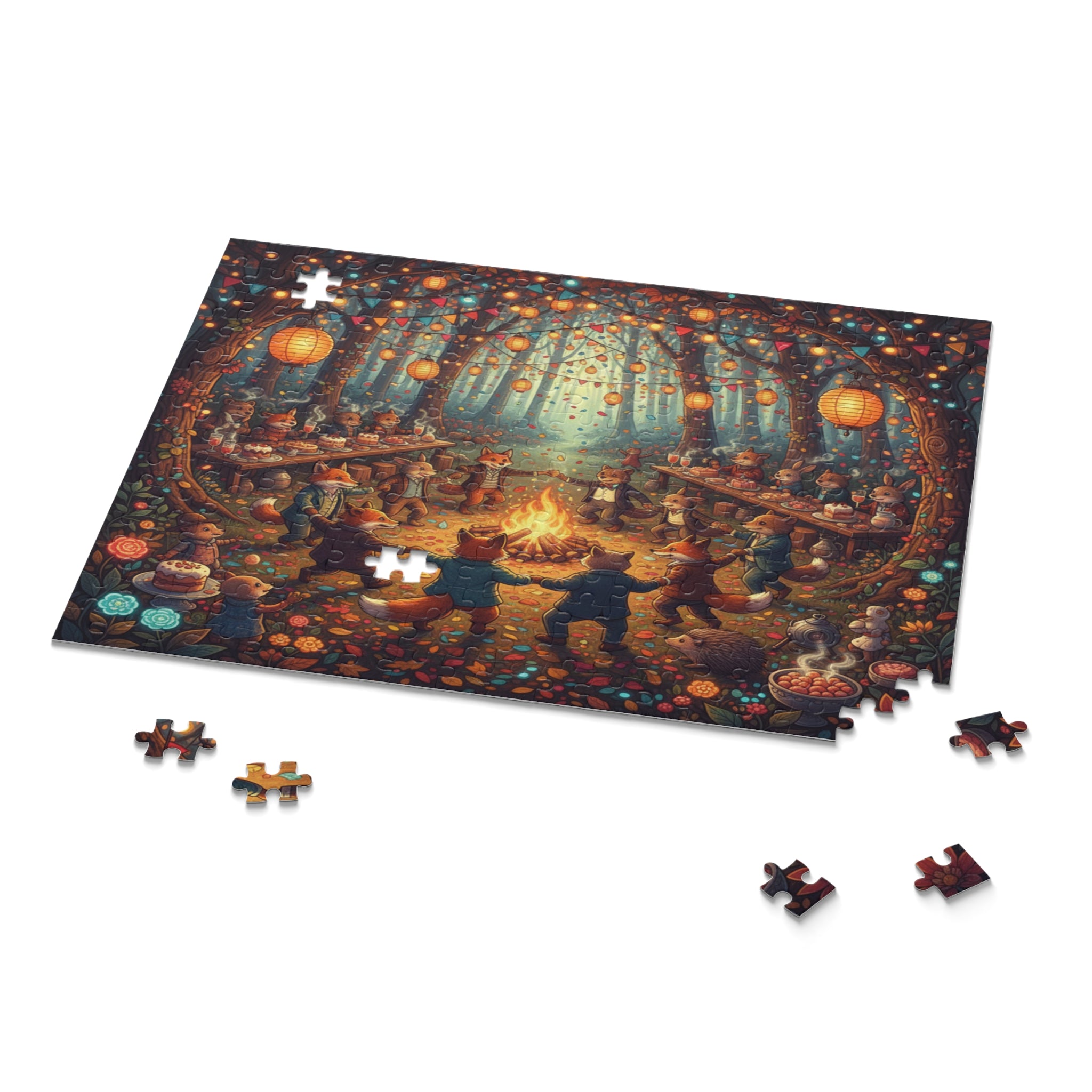 Grand Animal Celebration Jigsaw Puzzle (120/252/500 pcs)