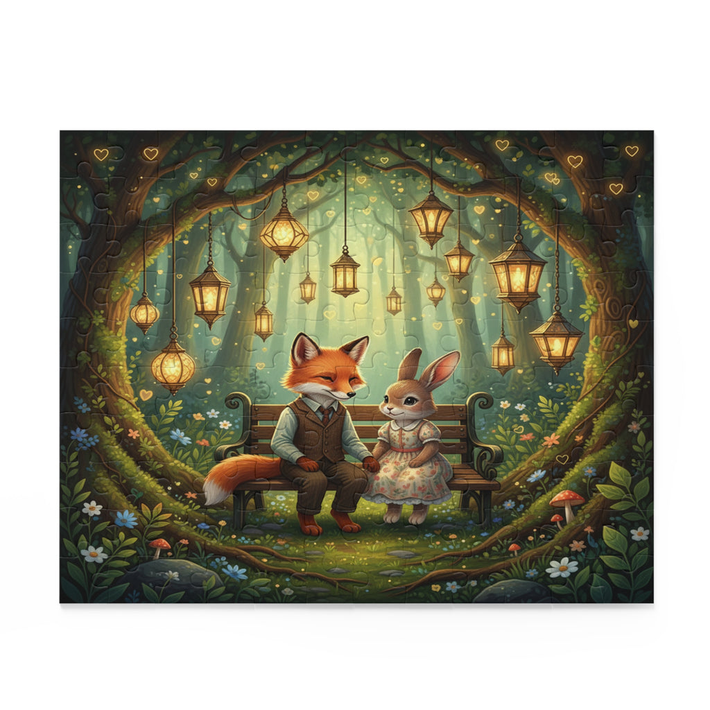Lantern Light Companions Jigsaw Puzzle (120/252/500 pcs)